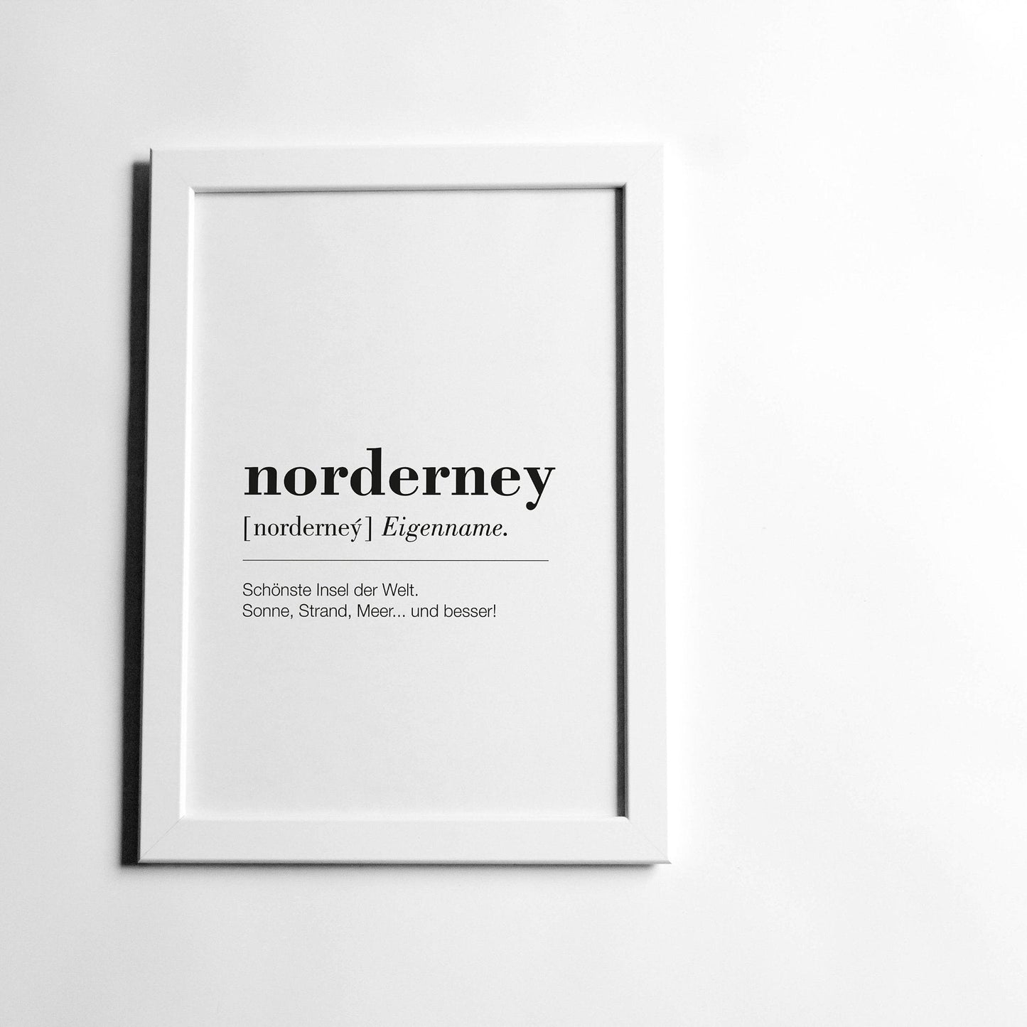 Poster "Norderney" | Dudeneintrag