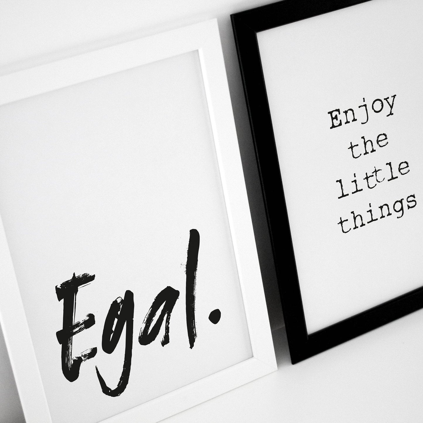 Poster "Egal."