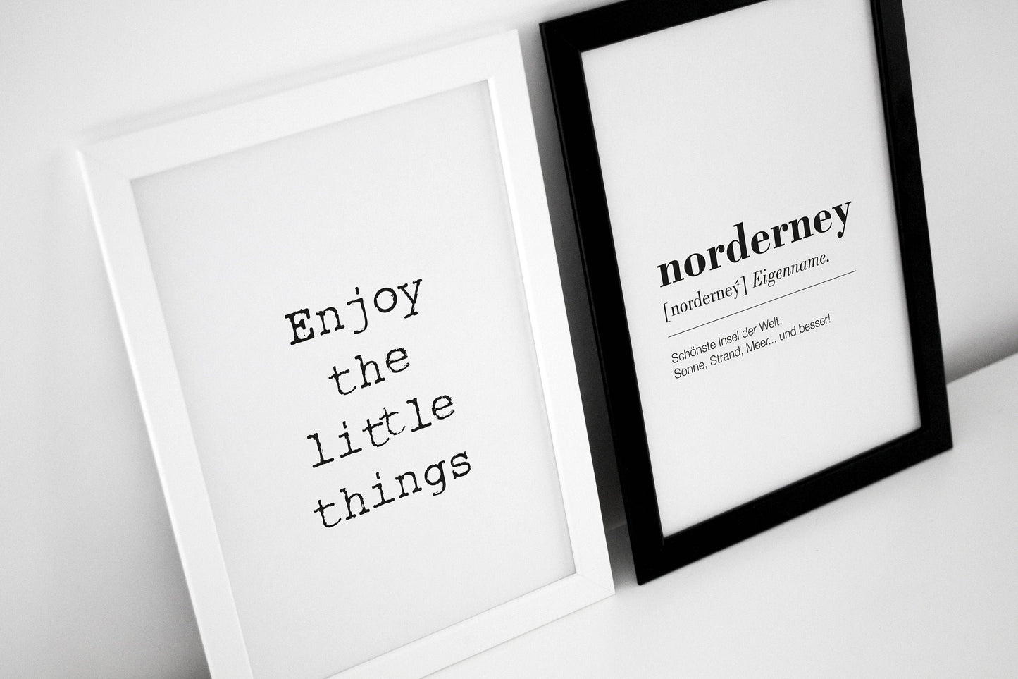 Poster "Enjoy the little things"