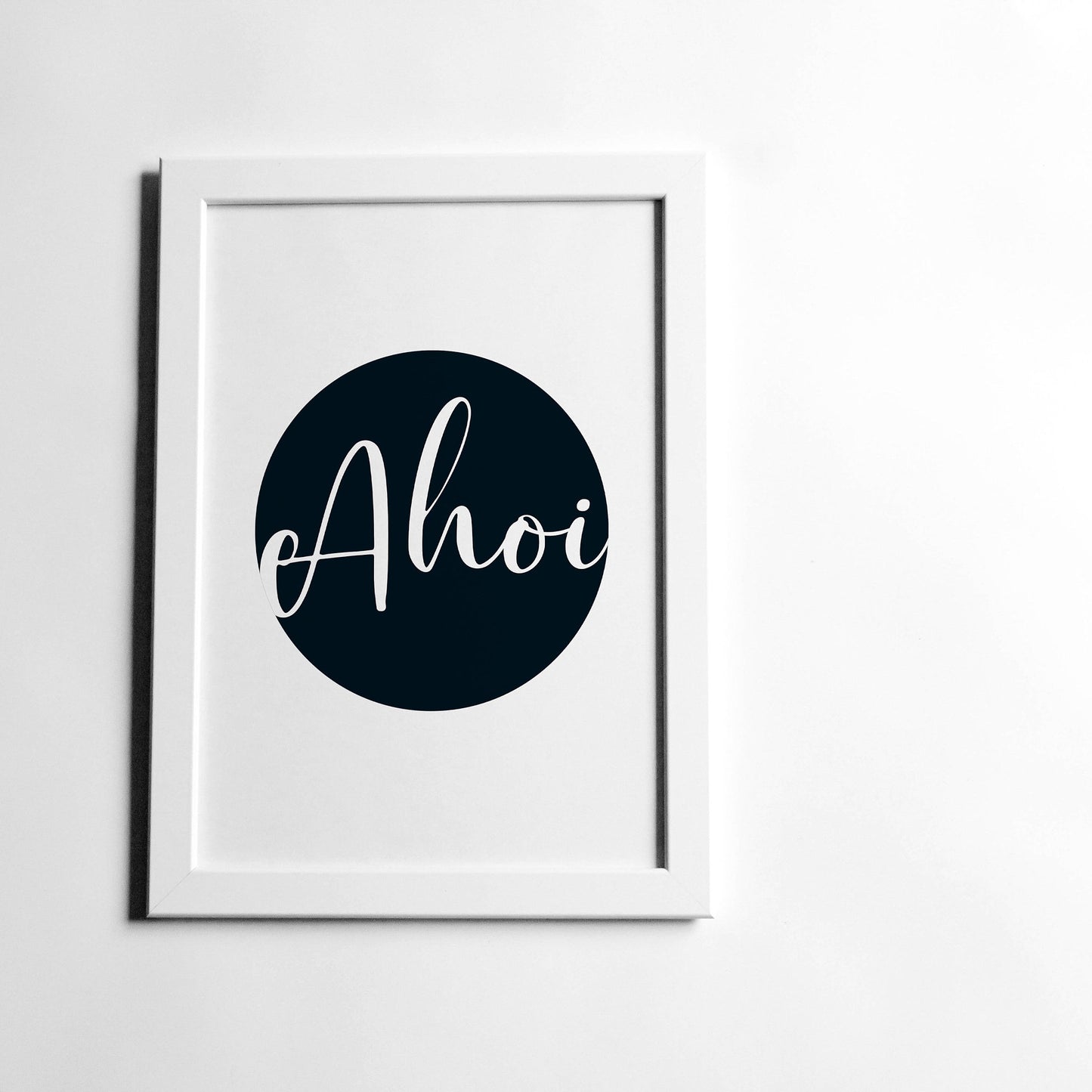 Poster "Ahoi"