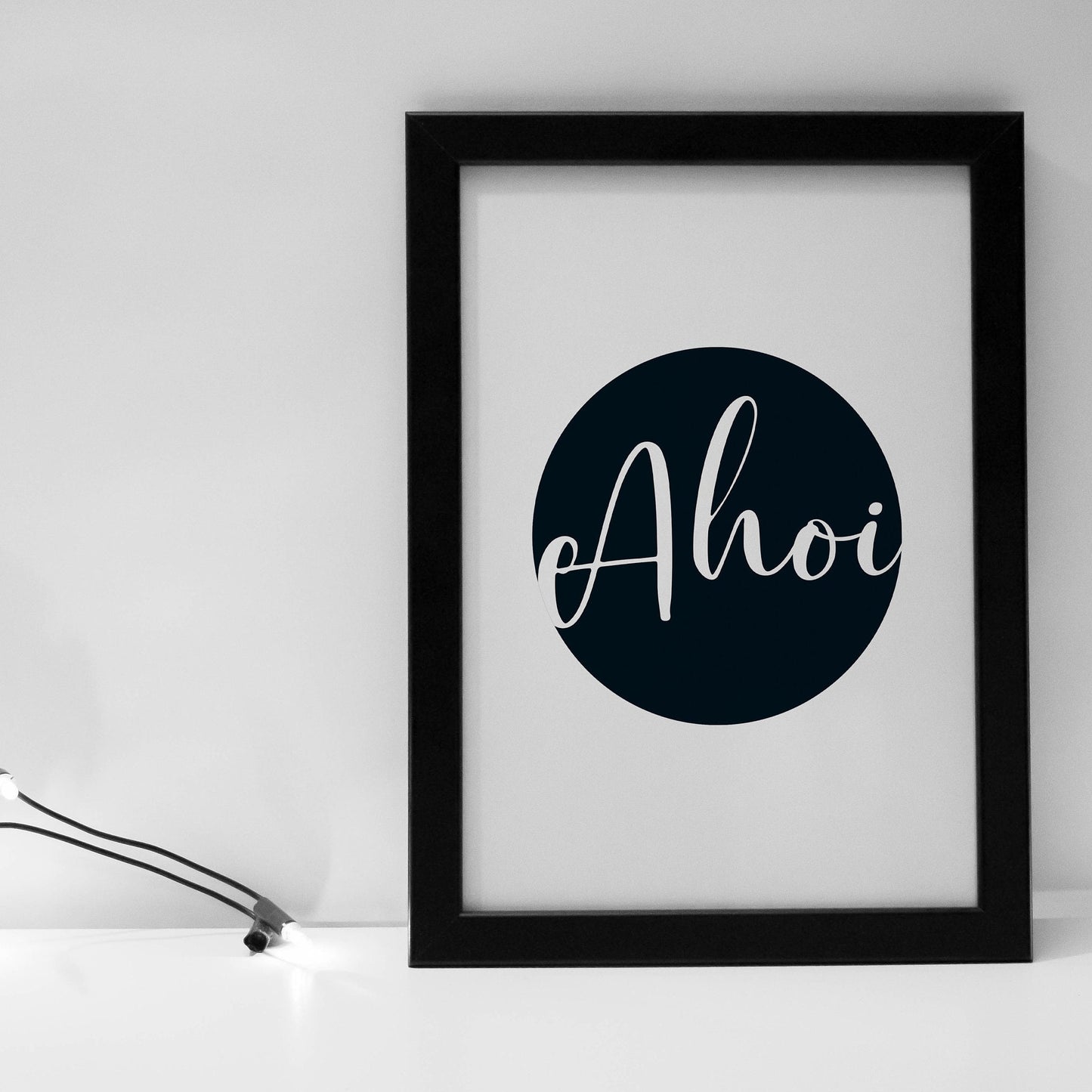 Poster "Ahoi"