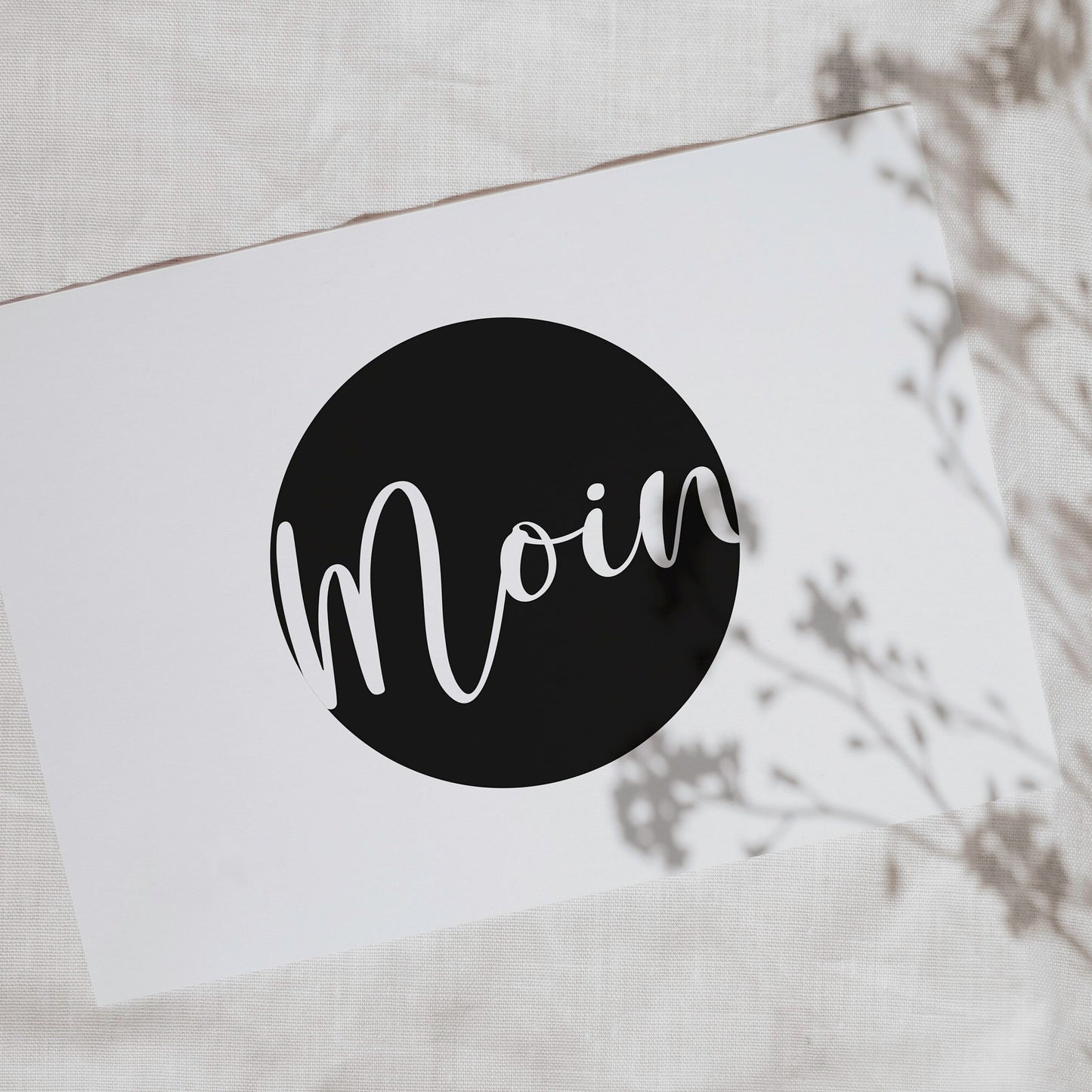 Postkarte "Moin"