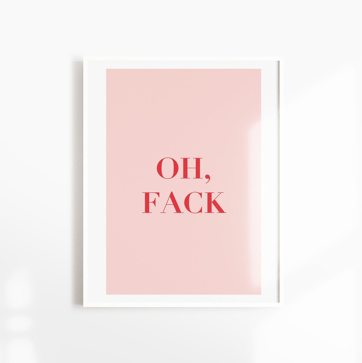 Poster "Oh, Fack"