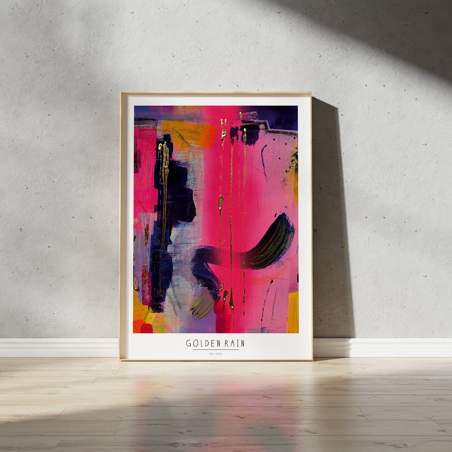 Fine Art Print "Golden Rain"