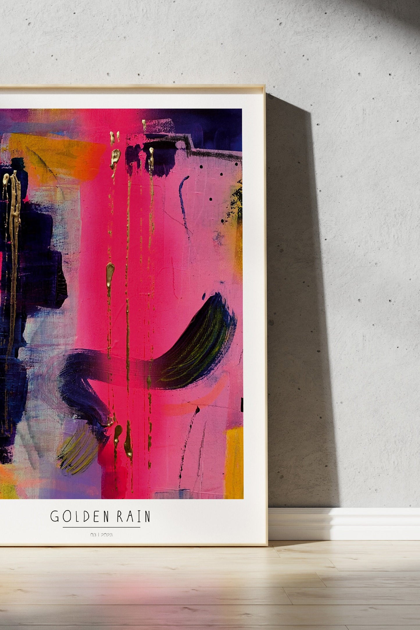 Fine Art Print "Golden Rain"