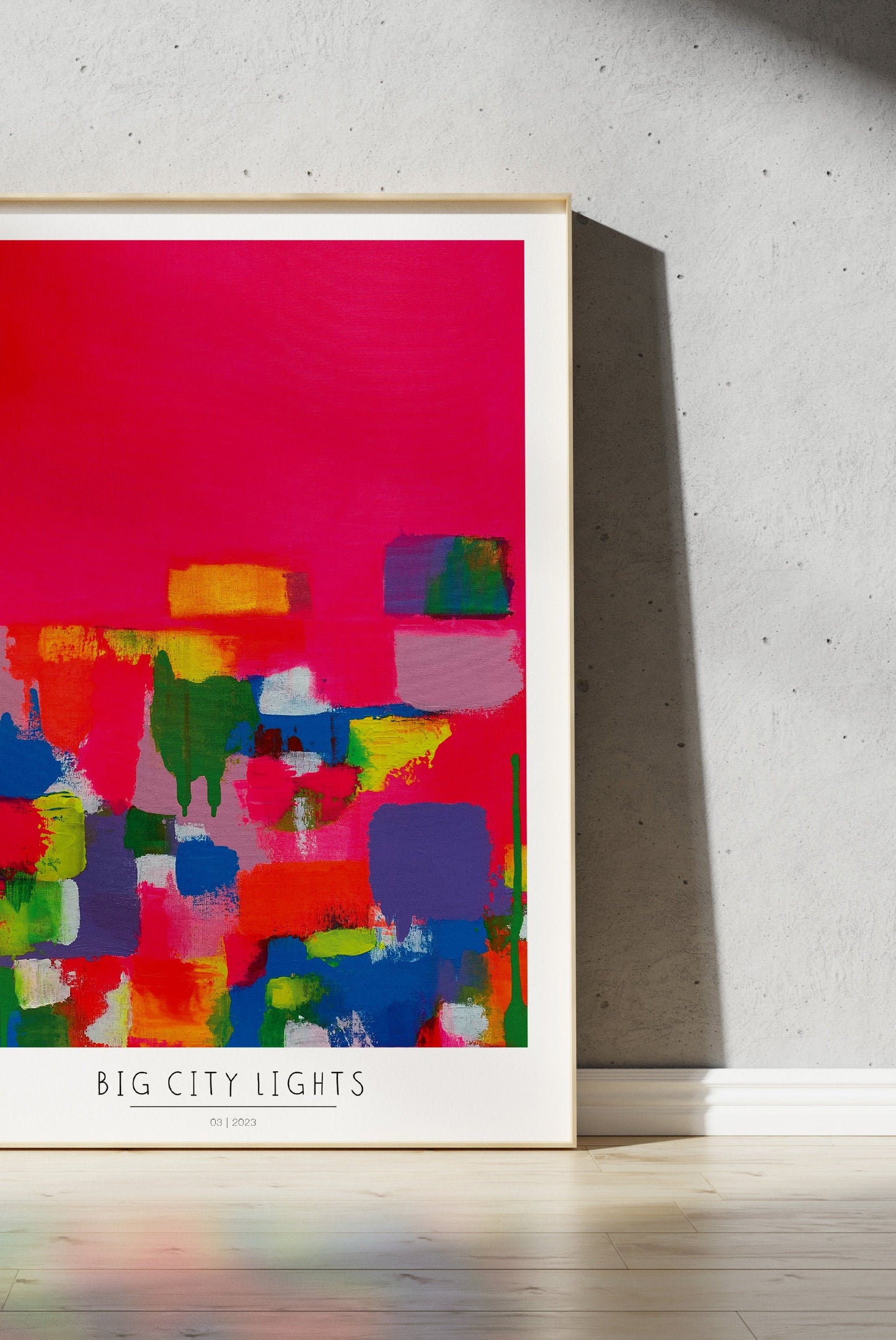 Fine Art Print "Big City Lights"
