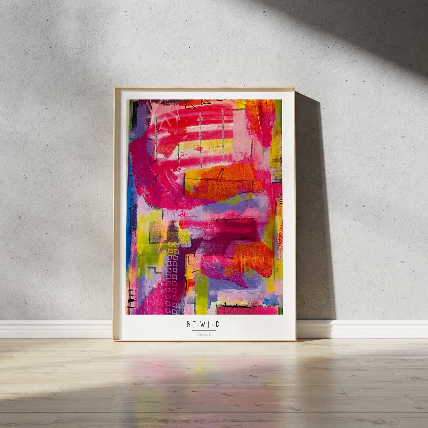 Fine Art Print "be wild"