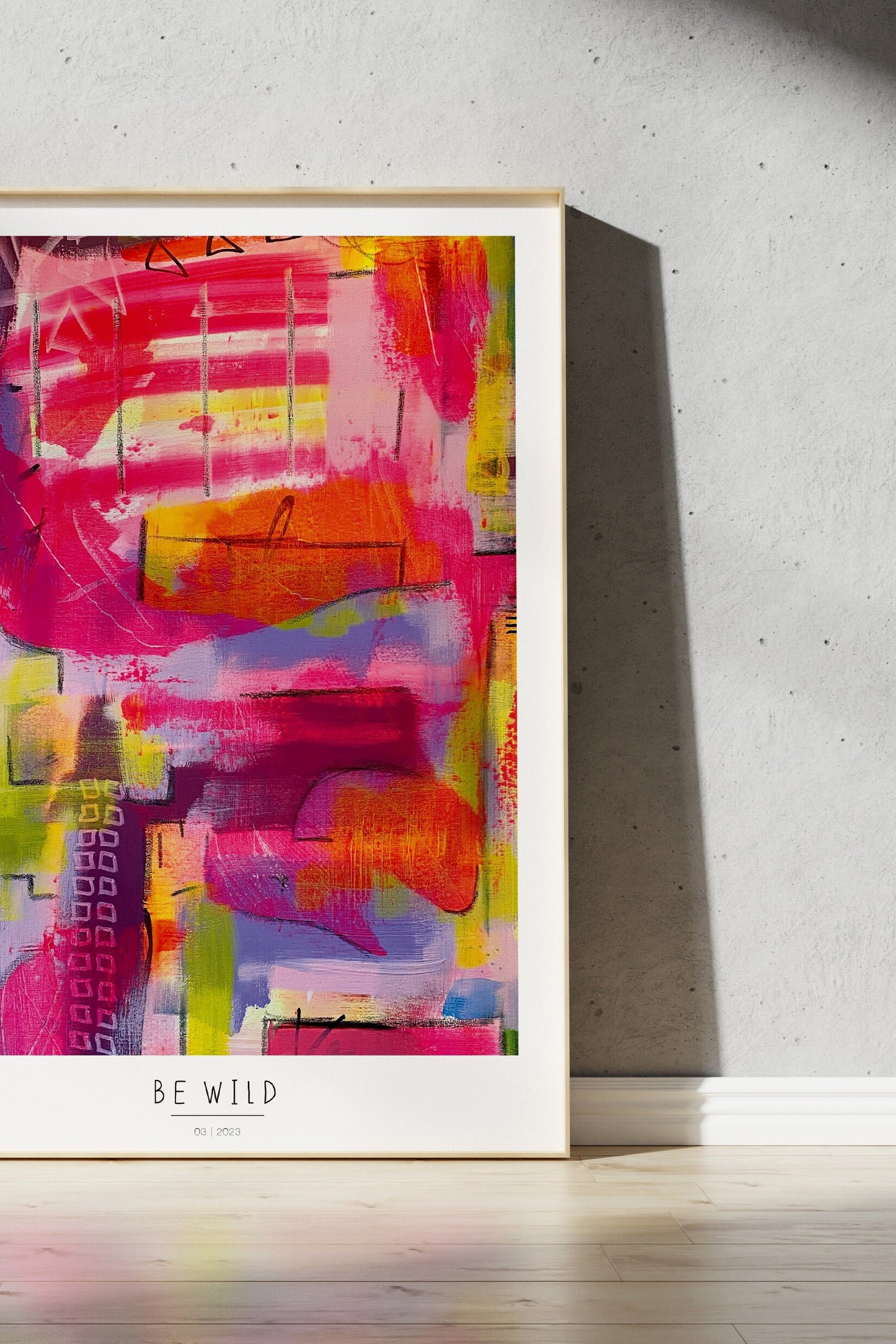 Fine Art Print "be wild"