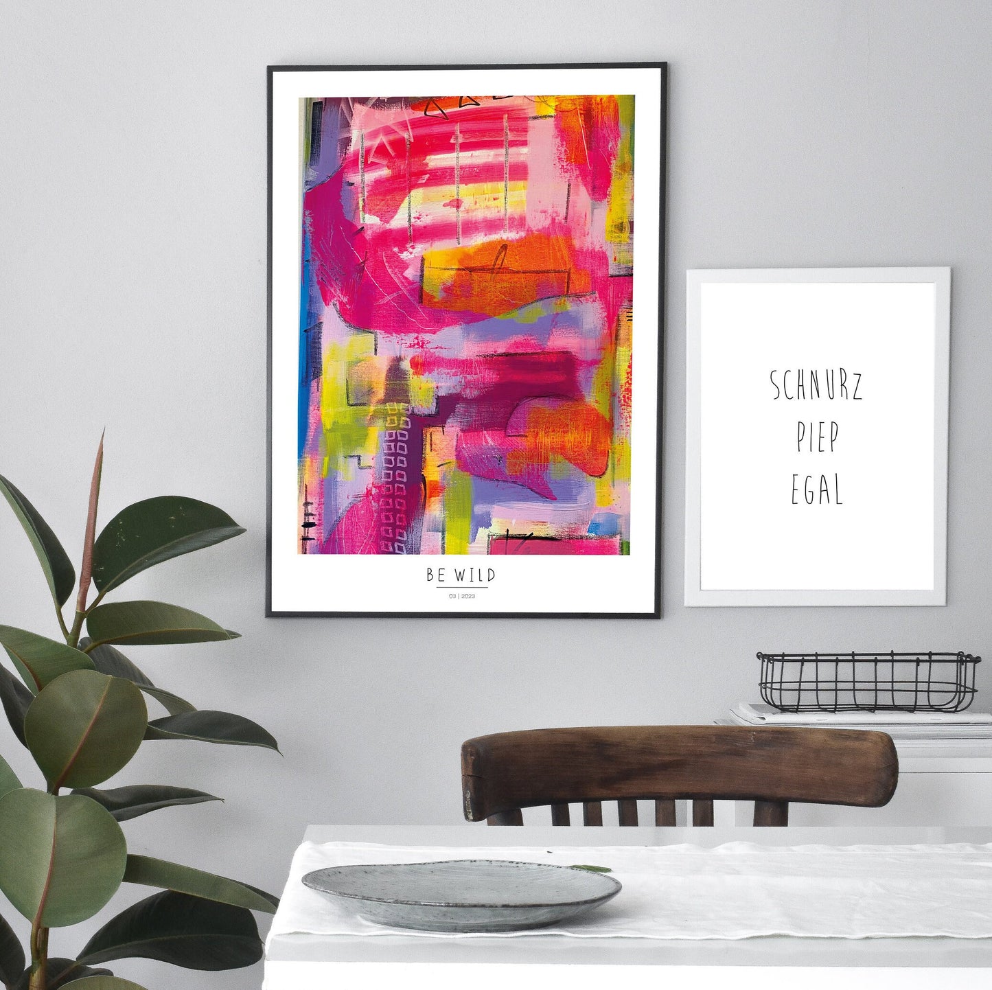 Fine Art Print "be wild"