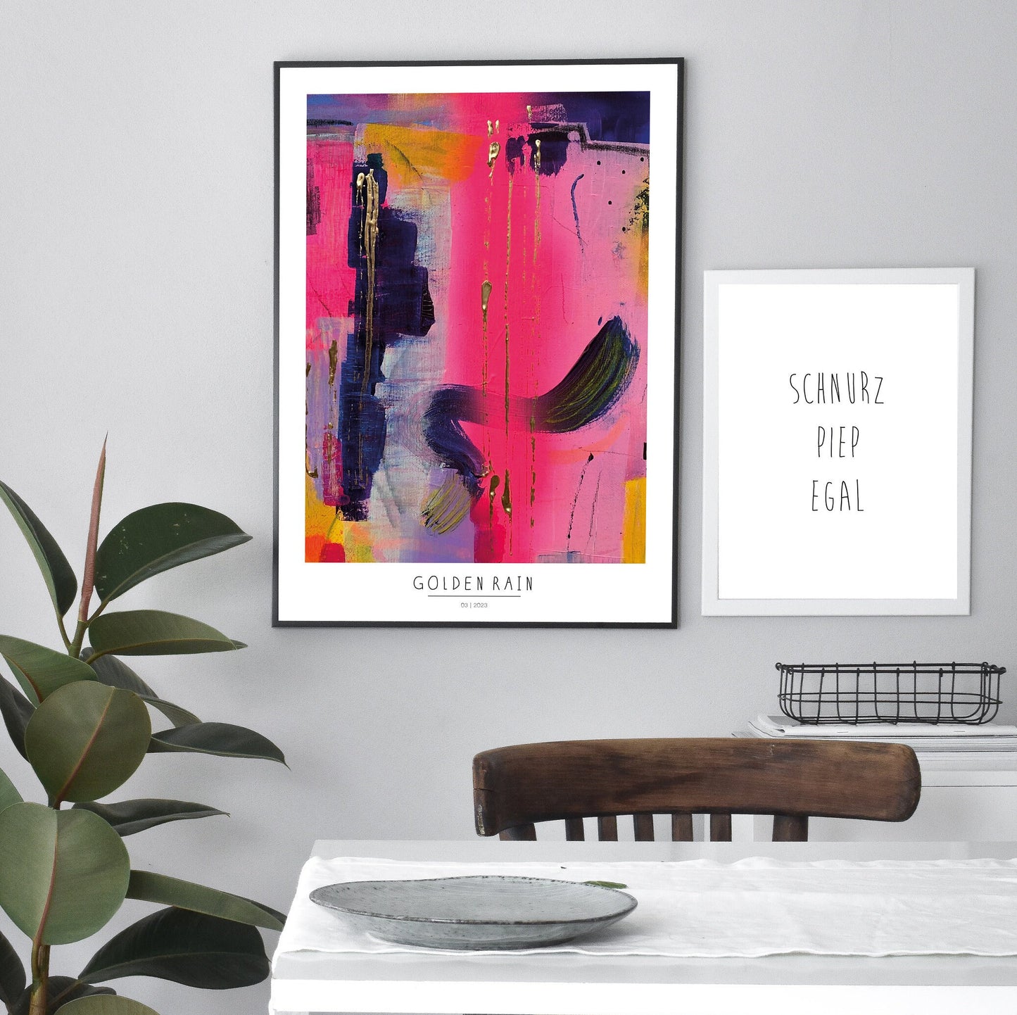 Fine Art Print "Golden Rain"