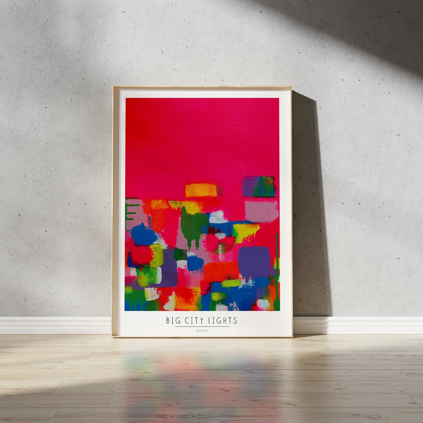 Fine Art Print "Big City Lights"