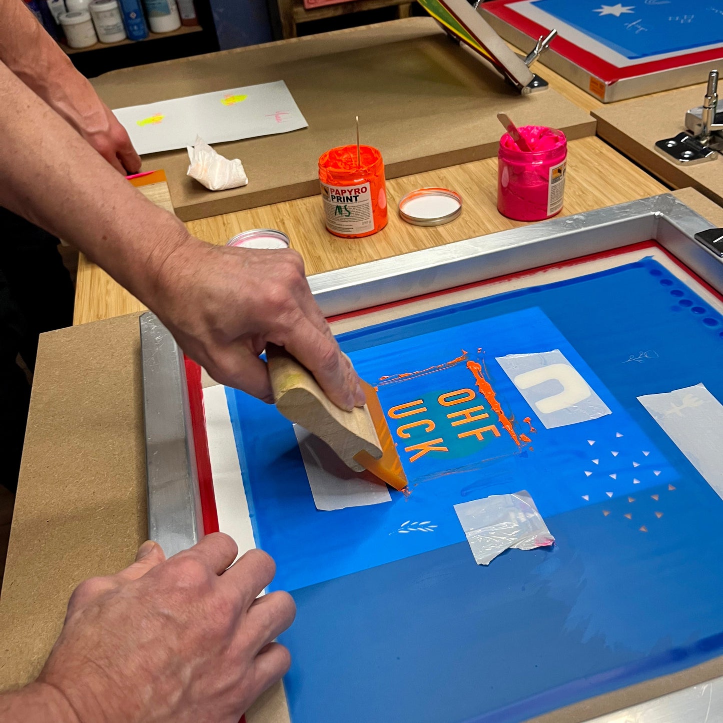 Siebdruck Workshop für Anfänger