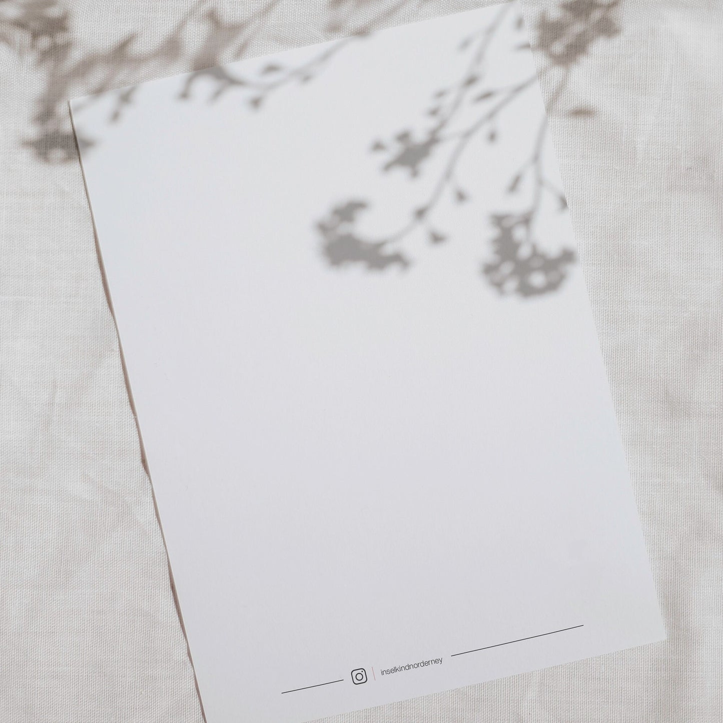 Postkarte, Spruch "LOVE NORDERNEY"