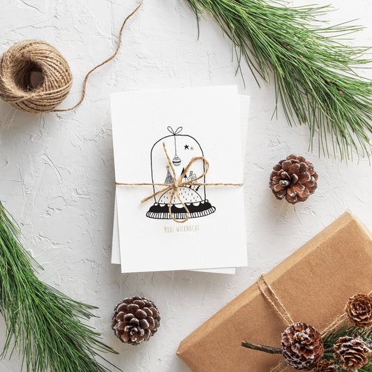 Postkarte "Mooi Wiehnacht"