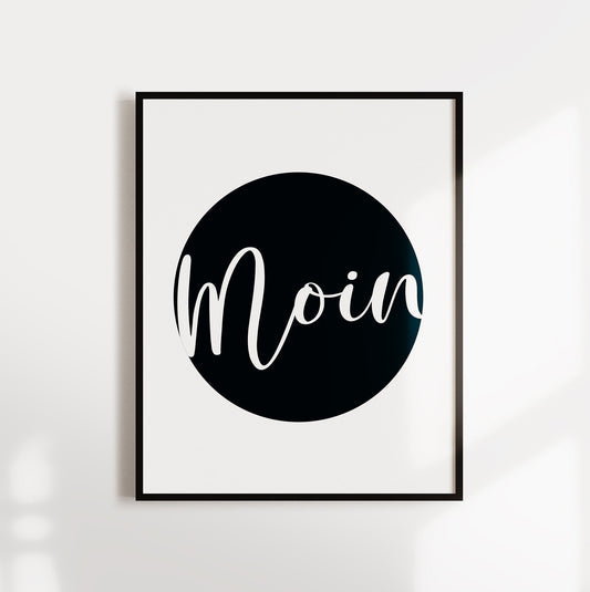 Poster "Moin"