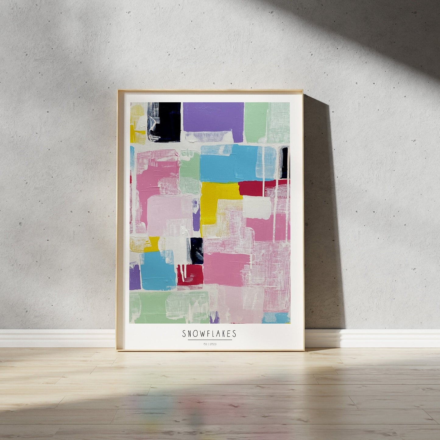 Fine Art Print "Snowflakes"