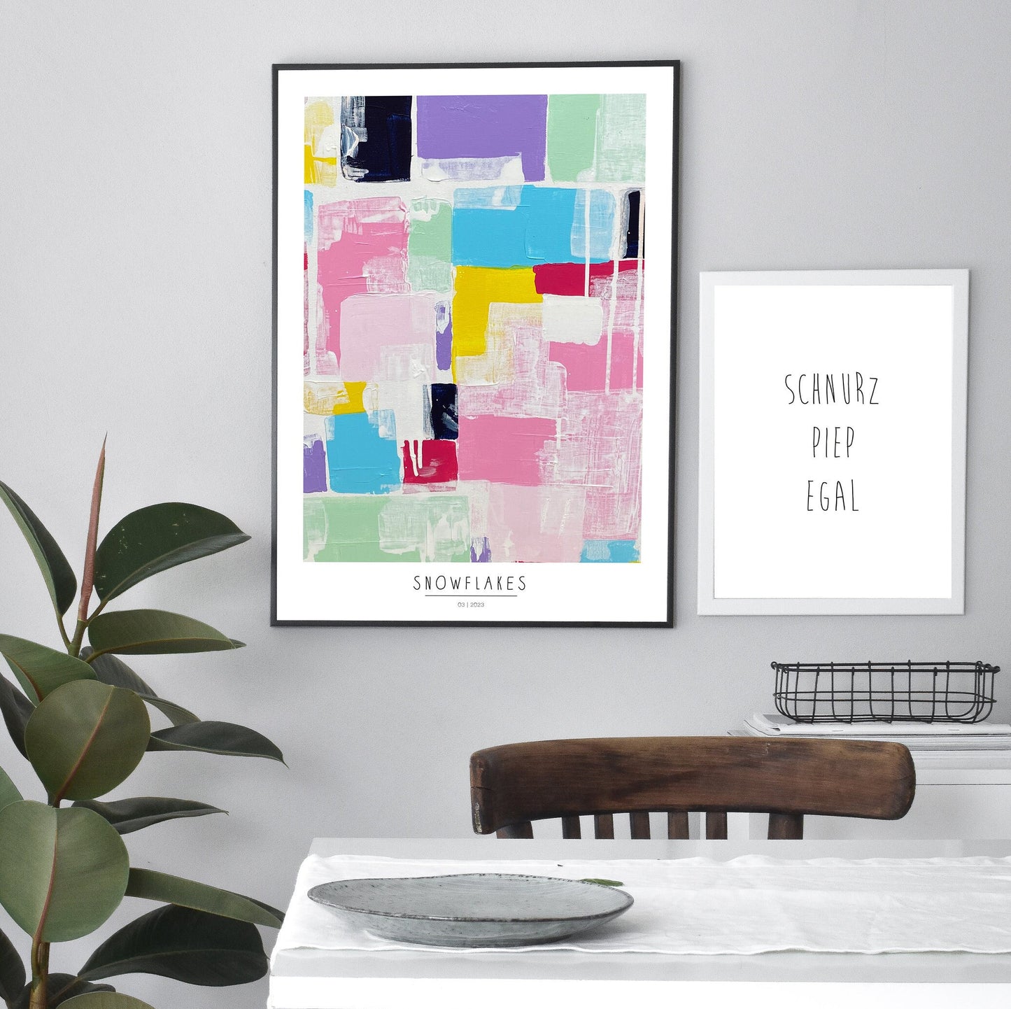 Fine Art Print "Snowflakes"